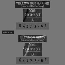 YELLOW SUBMARINE - ELEANOR RIGBY - 1992 - 006- 20 3118 7 - 2 - RECORDS - pic 1