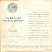 ger050 The Beatles With Tony Sheridan / My Bonnie / Cry For A Shadow / The Saints / Why   Atlas Record 80 031 HI-FI - pic 2
