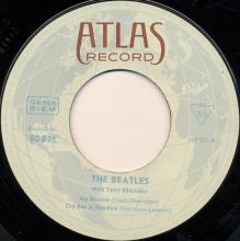 ger050 The Beatles With Tony Sheridan / My Bonnie / Cry For A Shadow / The Saints / Why   Atlas Record 80 031 HI-FI - pic 1