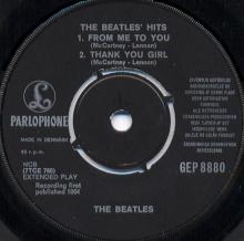 dk010 From Me To You / Thank You Girl / Please Please Me / Love Me Do Parlophone (GEP 8880) - pic 5