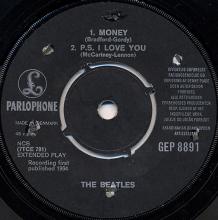 dk080 All My Loving / Ask Me Why / Money / P.S. I Love You Parlophone GEP 8891 - pic 6