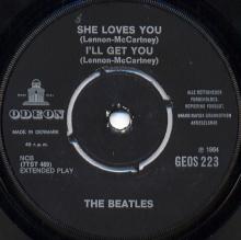 dk140 She Loves You / I'll Get You / Please Mister Postman / Boys Odeon GEOS 223 - pic 3
