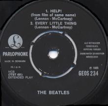 dk180 Help! / Every Little Thing / I'm Down / No Reply Parlophone GEOS 234 - pic 3