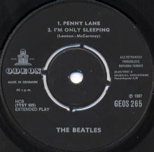 dk250  Penny Lane / Strawberry Fields Forever / And Your Bird Can Sing / I'm Only Sleeping Parlophone GEOS 265 - pic 1