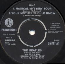 dk260 Magical Mystery Tour / Your Mother Should Know / I Am The Walrus - The Fool On The Hill / Flying / Blue Jay Way Parlophone - pic 1