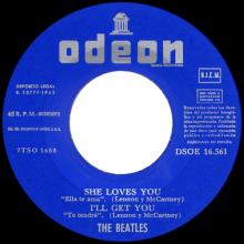 sp041 SHE LOVES YOU / I'LL GET YOU / FROM ME TO YOU / THANK YOU GIRL - DSOE 16.561 - pic 1