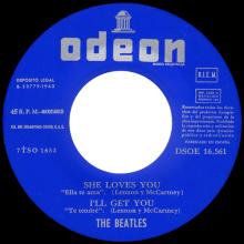 sp042 SHE LOVES YOU / I'LL GET YOU / FROM ME TO YOU / THANK YOU GIRL - DSOE 16.561 - pic 1