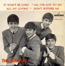 sp080  It Won't Be Long / All I've Got To Do / All My Loving / Don't Bother Me - pic 1