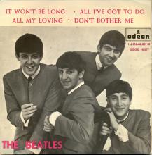sp083  It Won't Be Long / All I've Got To Do / All My Loving / Don't Bother Me - pic 1
