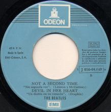 sp107  Roll Over Beethoven / I Wanna Be Your Man / Not A Second Time / Devil In Her Heart - pic 6