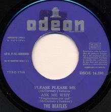 sp110  Please Please Me / Ask Me Why / You Can't Do That / Can't Buy Me Love - pic 7