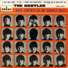 sp164 - 05 A HARD DAY'S NIGHT / IF I FELL / I SHOULD HAVE KNOWN BETTER / I'M HAPPY JUST TO DANCE WITH YOU - DSOE 16.619 - pic 1