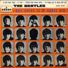 sp164 - 07 A HARD DAY'S NIGHT / IF I FELL / I SHOULD HAVE KNOWN BETTER / I'M HAPPY JUST TO DANCE WITH YOU - DSOE 16.619 - pic 1