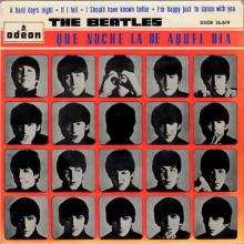 sp165 - 01 A HARD DAY'S NIGHT / IF I FELL / I SHOULD HAVE KNOWN BETTER / I'M HAPPY JUST TO DANCE WITH YOU - DSOE 16.619 - pic 1