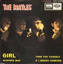 sp272 Nowhere Man / Think For Yourself / If I Needed Someone / Girl - pic 1