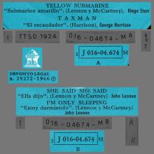 sp285 Yellow Submarine / Taxman / She Said She Said / I'm Only Sleeping - pic 1