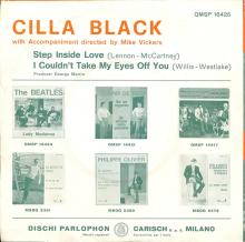 CILLA BLACK - STEP INSIDE LOVE - ITALY - QMSP 16425 - pic 1