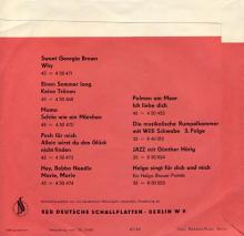 Beatles Discography DDR 030 KLINGENDE MONATSSCHAU 3 / 1965 - SWEET GEORGIA BROWN / WHY  - pic 2