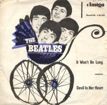 Beatles Discography DDR 065 IT WON'T BE LONG / DEVIL IN HER HEART - AMIGA - 4 50 493 A  - pic 1