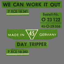 ger350 351  We Can Work It Out / Day Tripper - pic 7