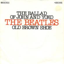 ger570  The Ballad Of John And Yoko / Old Brown Shoe - pic 1