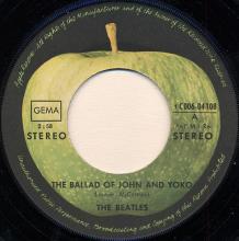 ger570  The Ballad Of John And Yoko / Old Brown Shoe - pic 7