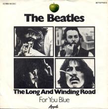 ger620  The Long And Winding Road / For You Blue - pic 1