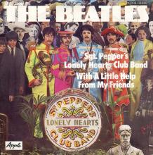 ger930 931  Sgt. Pepper's Lonely Hearts Club Band / With A Little Help From My Friends  - pic 1