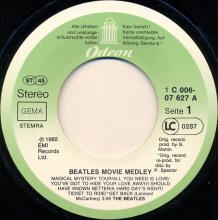ger960  The Beatles Movie Medley / I'm Happy Just To Dance With You - pic 3