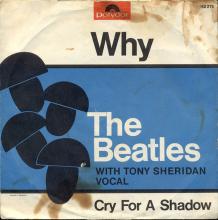 0090 / Cry For A Shadow / Why / Polydor 52 275 - pic 1