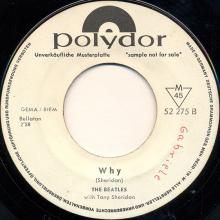 0090 / Cry For A Shadow / Why / Polydor 52 275 - pic 6