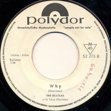 ger095  Cry For A Shadow / Why  Polydor 52 275 - pic 4