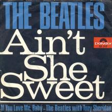 0110 / Ain't She Sweet / If You Love Me, Baby / Polydor 52 317 - pic 1