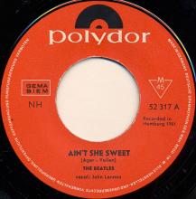0120 / Ain't She Sweet / If You Love Me, Baby / Polydor 52 317 - pic 1