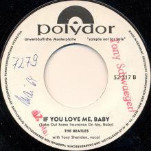 0110 / Ain't She Sweet / If You Love Me, Baby / Polydor 52 317 - pic 6