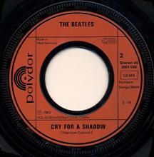 0220 / My Bonnie / Cry For A Shadow  / Polydor 2135 501 - pic 1