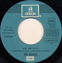 sp010a-b Please Please Me / Ask Me Why  - pic 8