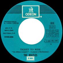 sp061 Ticket To Ride / Yes It Is 1J 006-04458 - pic 3