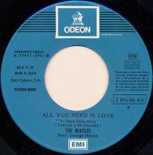 sp100 All You Need Is Love / Baby You're A Rich Man - pic 3