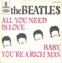 fr260 All You Need Is Love / Baby, You're A Rich Man  J FO 103 - pic 1