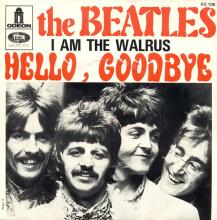 fr270 Hello, Goodbye / I Am The Walrus   J FO 106   - pic 1