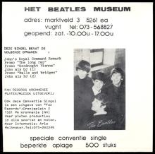 hol fl 1985 - ho690 - Internationaal Beatles - Weekend 's Hertogenbosch - Apple BFR 003 - pic 2