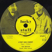 sw002 /  Lucky Stuff / Ain't She Sweet / STUFF 1 promo issue - pic 1