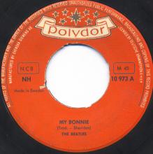 sw010 / My Bonnie / Cry For A Shadow / Polydor NH 10 973  - pic 3