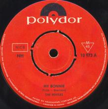 sw040 / My Bonnie / Cry For A Shadow / Polydor NH 10 973 - pic 3