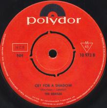 sw040 / My Bonnie / Cry For A Shadow / Polydor NH 10 973 - pic 1