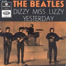 sw210  Dizzy Miss Lizzy / Yesterday    SD 5983 - pic 1