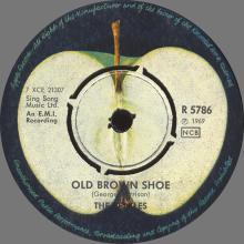 sw340  The Ballad Of John And Yoko / Old Brown Shoe    R 5786 - pic 8