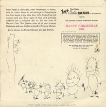 THE BEATLES DISCOGRAPHY UK 1969 Happy Christmas 1969 - LYN 1970/1 - Promo - pic 2