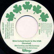 be03 Give Ireland Back To The Irish (Version) 4C 006-05007 - pic 1